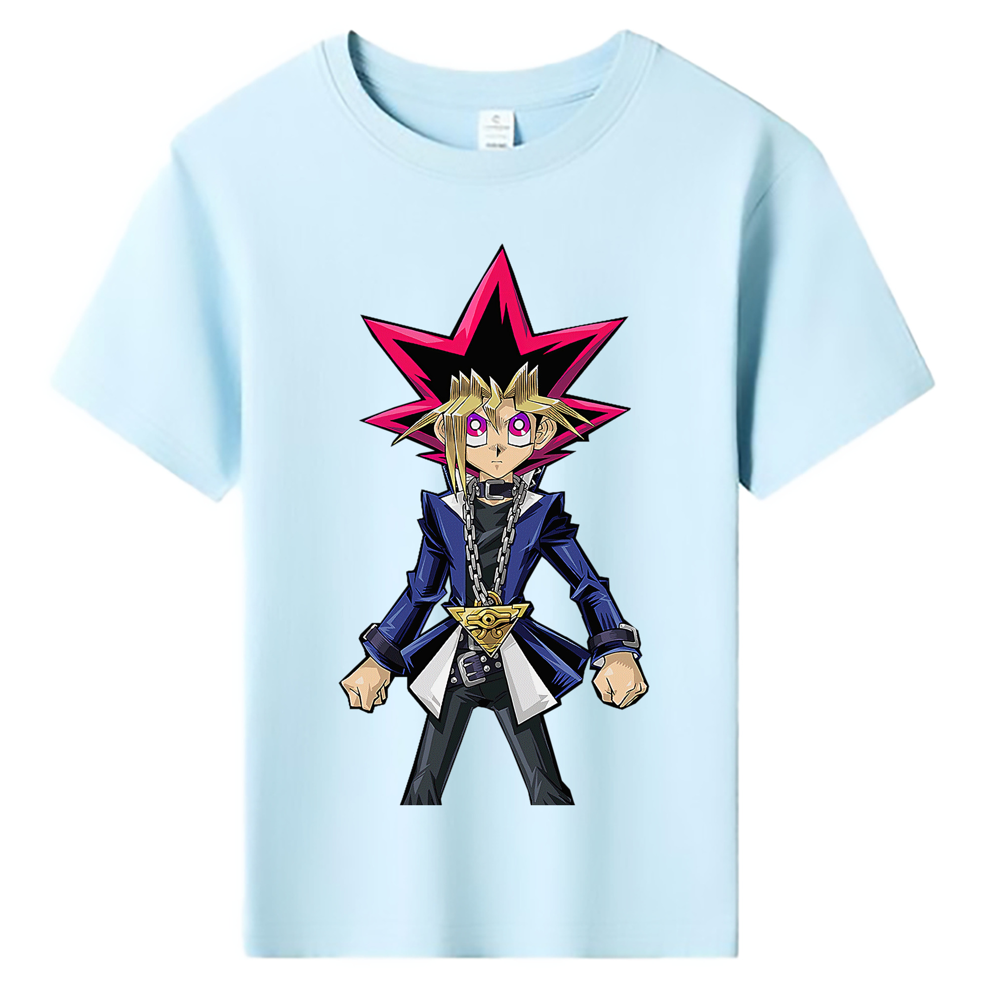 （画像用） 遊☆戯☆王 Yu-Gi-Oh! 綿100％キッズTシャツ（フロントプリント）